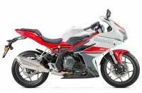 The new Benelli 300cc Parallel Twin Sportsbike. The Benelli Tornado 302R is the first in 10 years fully faired motorcycle from Benelli. More information can be found here: [story:Benelli-Tornado-302R_New-Sportsbike The Benelli Tornado 302R - New Full Faired Sportbike].
