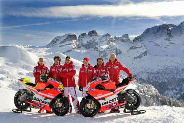 The Ducati 2011 MotoGP Team