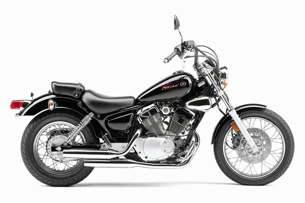 The Yamaha V-Star 250 Right Side View