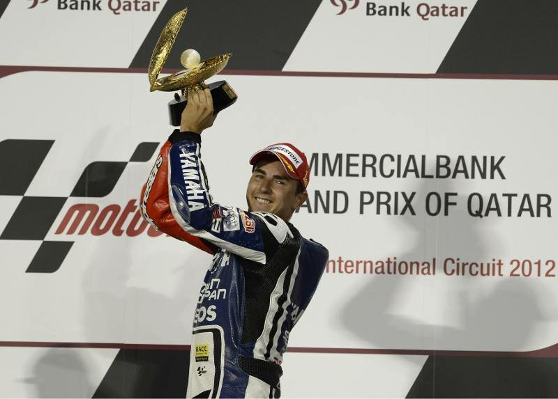 Jorge Lorenzo - Winner Qatar MotoGP race