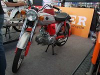 The Tiger Retro Sport 110 is a modern motorcycle with a real vintage retro look.