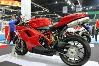 The Ducati 848 EVO as seen at the 33rd Bangkok International Motorshow. More information about the Ducati 848 EVO can be found here: [story:The-Ducati-848-Evo_Amore-Di-Desmo The Ducati 848 Evo, Amore Di Desmo].