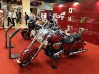 The [story:The-Indian-Motorcycle-Story Indian Motorcycles] at the Bangkok Motorbike Festival 2014 without getting any attention... was early